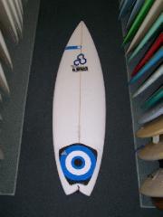 5' 10" China  Channel Islands  Squash Tail  Shortboard