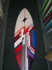 5' 6" Marc Rhodes  Starr  Swallow Tail  Fish